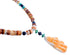 Multicolor Sterling Silver Bead Necklace RX114286