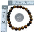 Southwest Tiger Eye Bead Stretch Bracelet SX114411