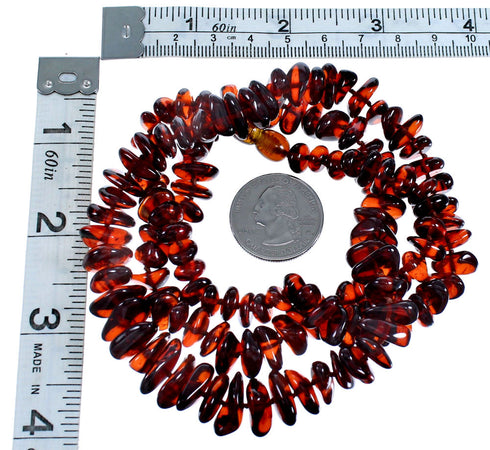 Amber Southwest Bead Necklace LX114426