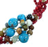 Multicolor 5-Strand Southwest Bead Necklace Jewelry RX114458