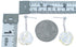Mother Of Pearl And Sterling Silver Flower Bead Post Dangle Earrings RX114466