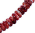 Authentic Sterling Silver Turquoise Red Oyster Shell Bead Necklace SX114482
