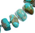 Sterling Silver Southwestern Turquoise Bead Necklace SX114511