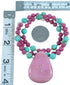 Southwestern Multicolor Sterling Silver Bead Necklace LX114539