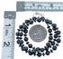 Hematite And Sterling Silver Southwestern Bead Necklace SX114599