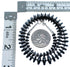 Authentic Sterling Silver Southwest Hematite Bead Necklace SX114601