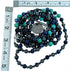 Multicolor Authentic Sterling Silver 3-Strand Bead Necklace RX114620