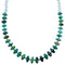 Turquoise And Sterling Silver Bead Necklace SX114647