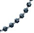 Sterling Silver And Hematite Bead Necklace SX114654