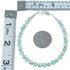 Genuine Sterling Silver Aventurine Bead Bracelet RX114709