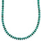 Malachite And Sterling Silver Southwest Bead Necklace RX114716