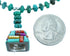 Southwest Multicolor Sterling Silver Bead Necklace RX114801