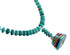 Southwest Multicolor Sterling Silver Bead Necklace RX114801