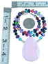 Sterling Silver And Multicolor Southwest Bead Necklace SX115058