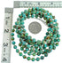 Turquoise Authentic Sterling Silver 3-Strand Bead Necklace RX115209