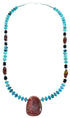Multicolor Genuine Sterling Silver Bead Necklace RX115212