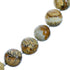 Genuine Sterling Silver Southwest Picture Rock Bead Necklace SX115271