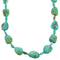 Turquoise Southwestern Sterling Silver Bead Necklace SX115311