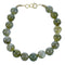 Labradorite Gold Plated Southwest Bracelet RX115712