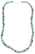 Genuine Sterling Silver Turquoise Bead Necklace DX115828