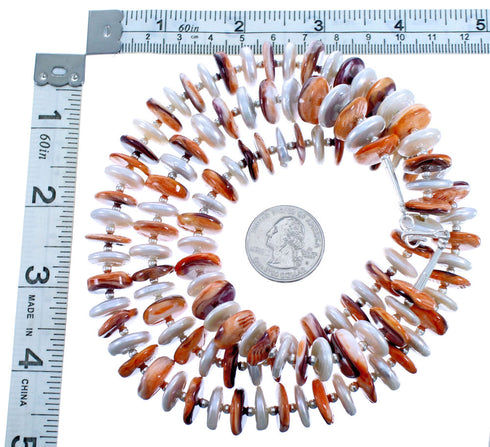 Oyster Shell and Fresh Water Pearl Genuine Sterling Silver Bead Necklace DX116395