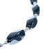 Southwest Genuine Sterling Silver Hematite Bead Necklace DX116790