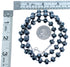 Hematite Sterling Silver Bead Necklace DX116732