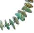 Sterling Silver Turquoise Bead Necklace BX116295