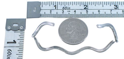 Sterling Silver Native American Cuff Bracelet ZX115994