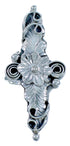 Sterling Silver Flower Leaf Native American Ring Size 6-1/2 DX116245