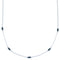 Hematite Liquid Silver Bead Necklace DX117177