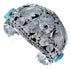 Sterling Silver Turquoise Bear Native American Cuff Bracelet ZX116663