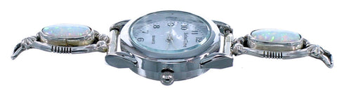Sterling Silver Opal Navajo Watch ZX116676