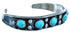 Sterling Silver Turquoise Navajo Cuff Bracelet ZX116905