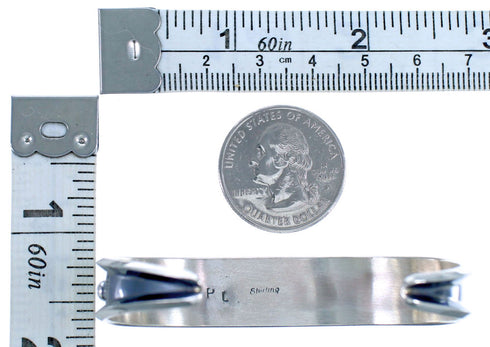 Sterling Silver Turquoise Navajo Cuff Bracelet ZX116905