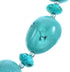 Southwest Turquoise Sterling Silver Bead Necklace DX117341
