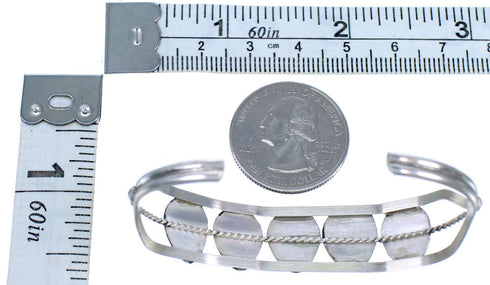 Turquoise Sterling Silver Bear Paw American Indian Bracelet VK117362