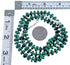 Genuine Sterling Silver Malachite Southwest Bead Necklace DX117647