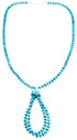 Authentic Sterling Silver Turquoise And Opal Southwest Bead Necklace DX117685