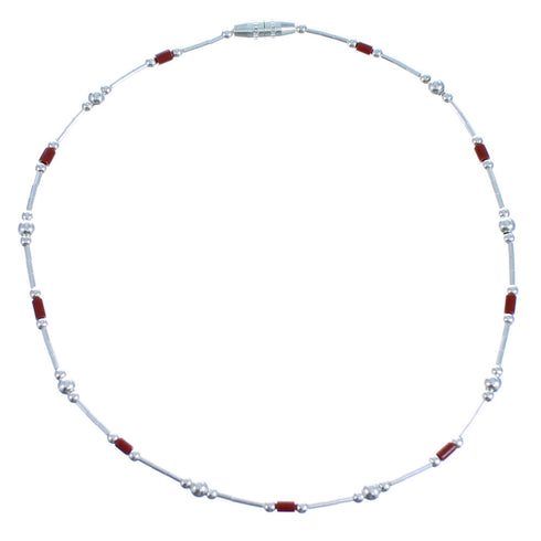 Hand Strung Liquid Silver & Brown Heishi Bead Anklet CS117749