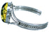 Sterling Silver Native American Amber Cuff Bracelet EA118240