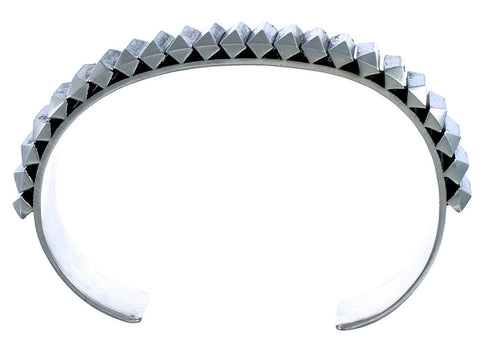 American Indian Genuine Sterling Silver Cuff Bracelet CB118125