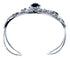 Sterling Silver Onyx American Indian Cuff Bracelet CB118132
