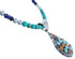 Multicolor Navajo Authentic Sterling Silver Bead Necklace Set BX119587