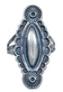 American Indian Authentic Steling Silver Ring Size 6-1/4 BX118947