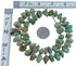 Turquoise Southwest Sterling Silver Bead Necklace BX119745