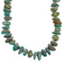 Southwest Turquoise Authentic Sterling Silver Bead Necklace BX119751