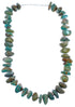 Southwest Turquoise Authentic Sterling Silver Bead Necklace BX119751