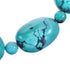 Turquoise Genuine Sterling Silver Bead Necklace BX119753