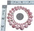Genuine Sterling Silver Rhodochrosite Bead Necklace RX119192